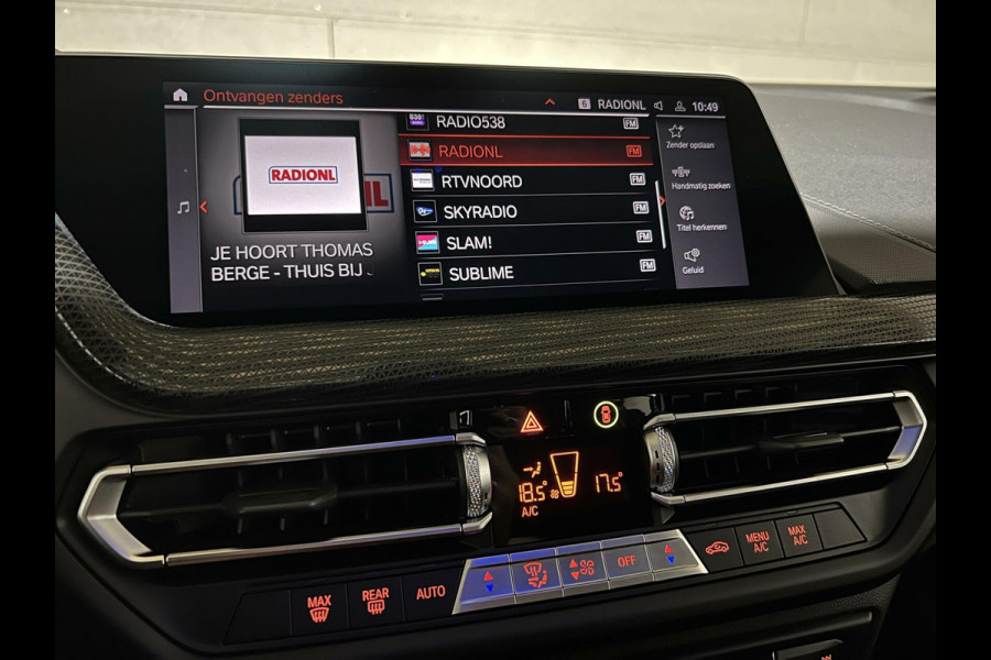 BMW 1-serie 118i Sport Navi Cruise CarPlay Sfeerver Trek NAP