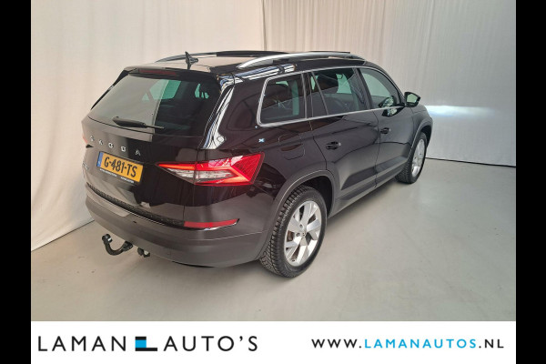 Škoda Kodiaq 1.5 TSI 150pk DSG Limited Business Edition 7P Aut. | Panorama Open dak Leder/Alcantara CarPlay Trekhaak Canton ECC Navi LED ACC
