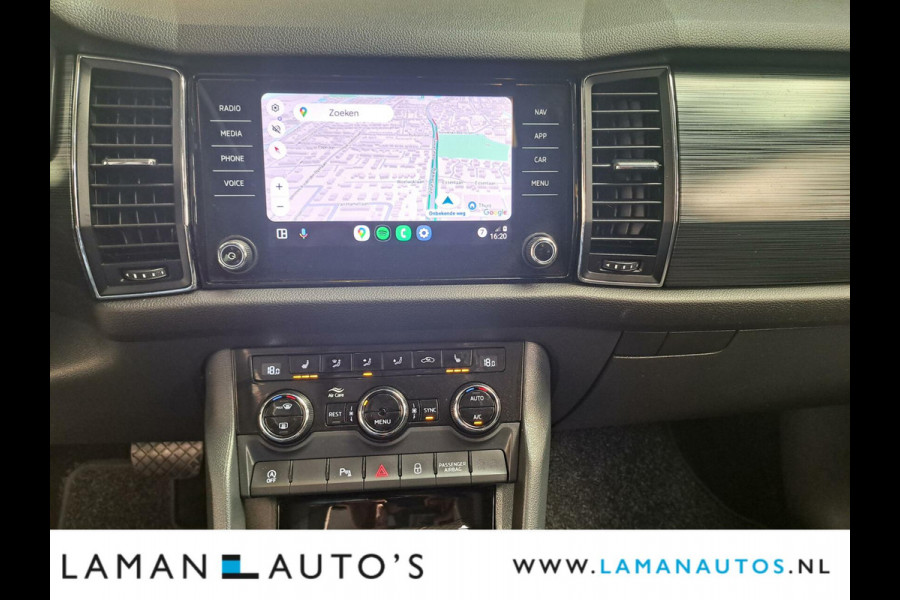 Škoda Kodiaq 1.5 TSI 150pk DSG Limited Business Edition 7P Aut. | Panorama Open dak Leder/Alcantara CarPlay Trekhaak Canton ECC Navi LED ACC