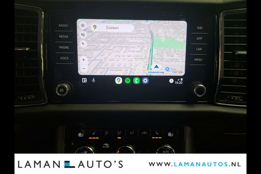 Škoda Kodiaq 1.5 TSI 150pk DSG Limited Business Edition 7P Aut. | Panorama Open dak Leder/Alcantara CarPlay Trekhaak Canton ECC Navi LED ACC