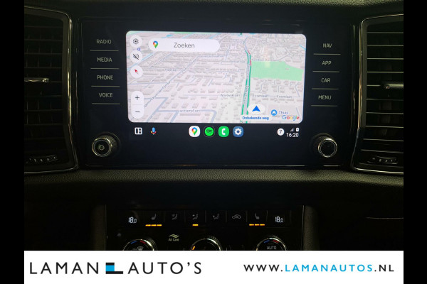 Škoda Kodiaq 1.5 TSI 150pk DSG Limited Business Edition 7P Aut. | Panorama Open dak Leder/Alcantara CarPlay Trekhaak Canton ECC Navi LED ACC
