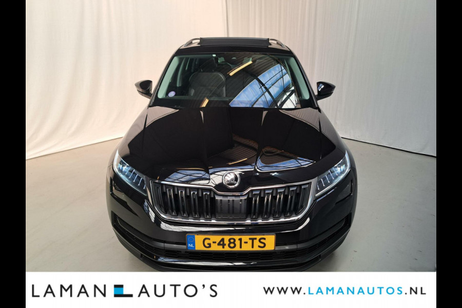 Škoda Kodiaq 1.5 TSI 150pk DSG Limited Business Edition 7P Aut. | Panorama Open dak Leder/Alcantara CarPlay Trekhaak Canton ECC Navi LED ACC