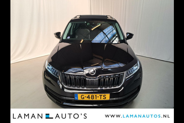 Škoda Kodiaq 1.5 TSI 150pk DSG Limited Business Edition 7P Aut. | Panorama Open dak Leder/Alcantara CarPlay Trekhaak Canton ECC Navi LED ACC