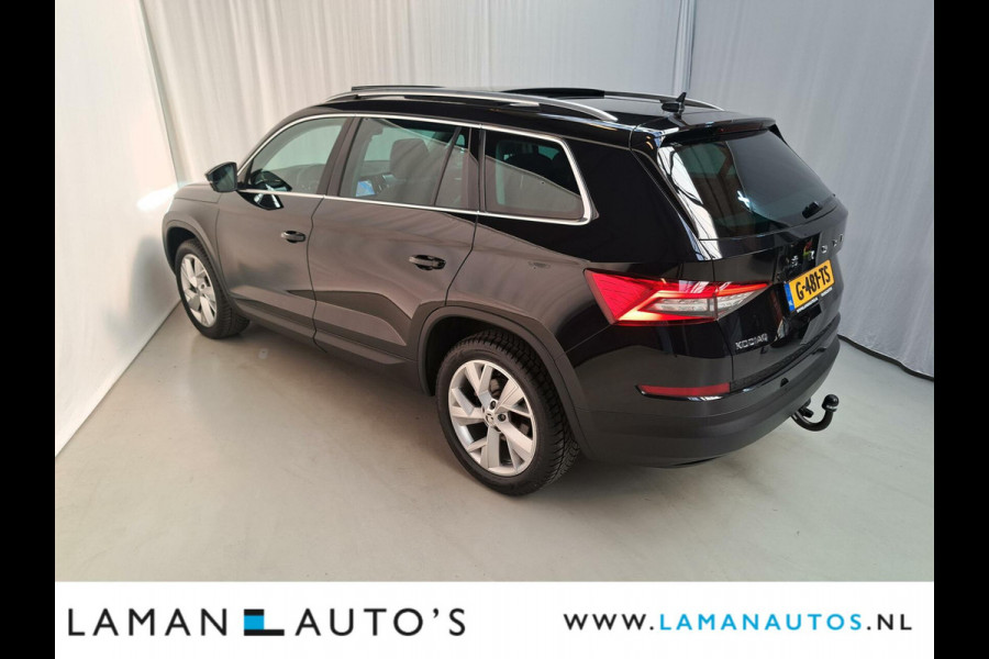 Škoda Kodiaq 1.5 TSI 150pk DSG Limited Business Edition 7P Aut. | Panorama Open dak Leder/Alcantara CarPlay Trekhaak Canton ECC Navi LED ACC