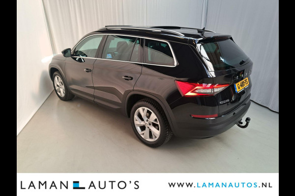 Škoda Kodiaq 1.5 TSI 150pk DSG Limited Business Edition 7P Aut. | Panorama Open dak Leder/Alcantara CarPlay Trekhaak Canton ECC Navi LED ACC