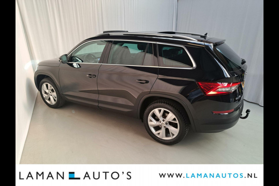 Škoda Kodiaq 1.5 TSI 150pk DSG Limited Business Edition 7P Aut. | Panorama Open dak Leder/Alcantara CarPlay Trekhaak Canton ECC Navi LED ACC