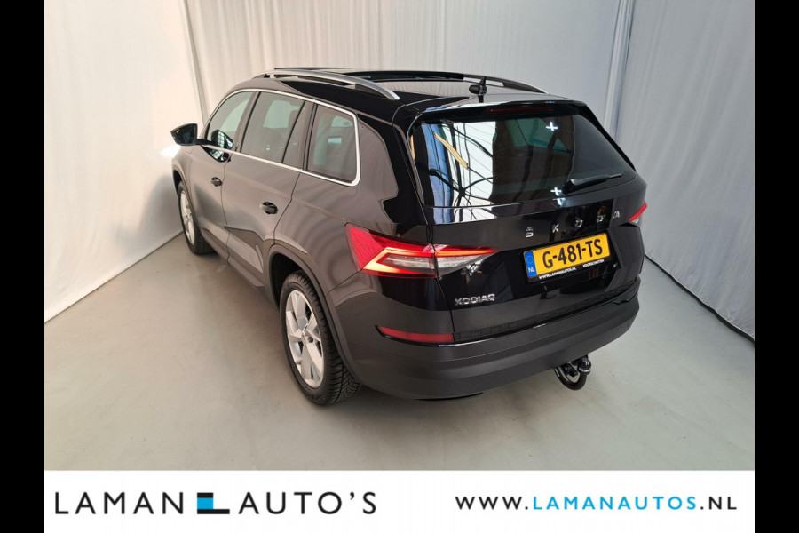 Škoda Kodiaq 1.5 TSI 150pk DSG Limited Business Edition 7P Aut. | Panorama Open dak Leder/Alcantara CarPlay Trekhaak Canton ECC Navi LED ACC