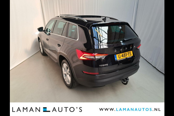 Škoda Kodiaq 1.5 TSI 150pk DSG Limited Business Edition 7P Aut. | Panorama Open dak Leder/Alcantara CarPlay Trekhaak Canton ECC Navi LED ACC