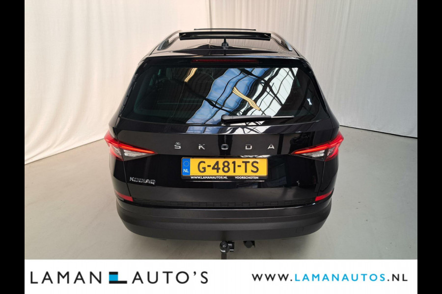 Škoda Kodiaq 1.5 TSI 150pk DSG Limited Business Edition 7P Aut. | Panorama Open dak Leder/Alcantara CarPlay Trekhaak Canton ECC Navi LED ACC