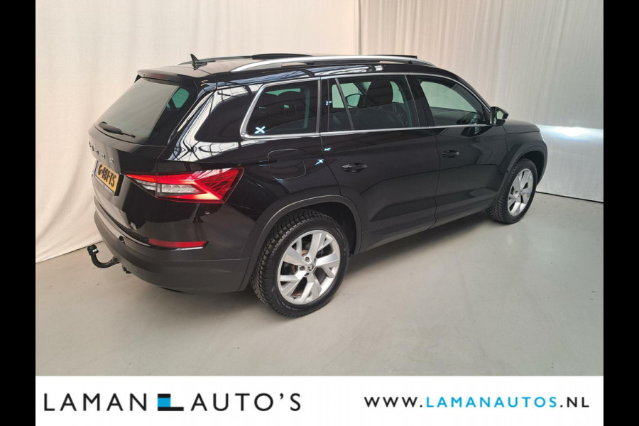 Škoda Kodiaq 1.5 TSI 150pk DSG Limited Business Edition 7P Aut. | Panorama Open dak Leder/Alcantara CarPlay Trekhaak Canton ECC Navi LED ACC