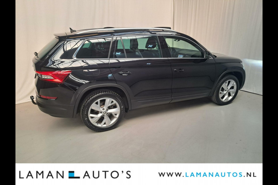 Škoda Kodiaq 1.5 TSI 150pk DSG Limited Business Edition 7P Aut. | Panorama Open dak Leder/Alcantara CarPlay Trekhaak Canton ECC Navi LED ACC