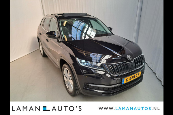 Škoda Kodiaq 1.5 TSI 150pk DSG Limited Business Edition 7P Aut. | Panorama Open dak Leder/Alcantara CarPlay Trekhaak Canton ECC Navi LED ACC
