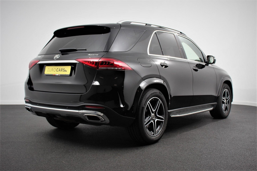 Mercedes-Benz GLE 350 e AMG 4-MATIC leder adaptive Cruise Control Burmester Audio Panorama dak 20 Inch Lichtmetalen Velgen Trekhaak
