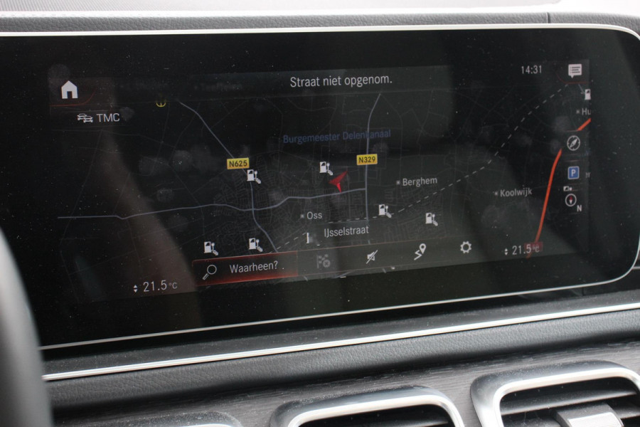 Mercedes-Benz GLE 350 e AMG 4-MATIC leder adaptive Cruise Control Burmester Audio Panorama dak 20 Inch Lichtmetalen Velgen Trekhaak