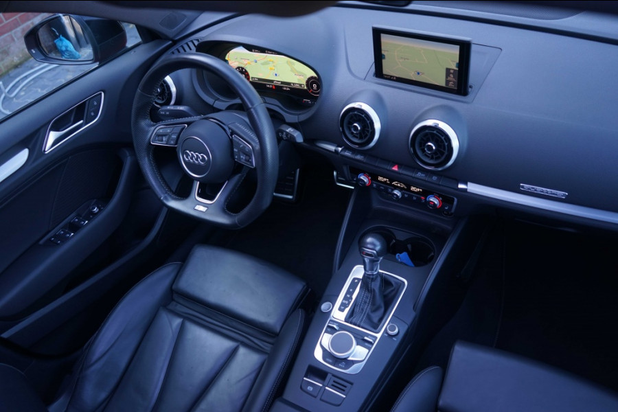 Audi A3 Limousine 2.0 TFSI 3X S-Line Quattro Pano/RS-zetels/Virtual/Tango-red