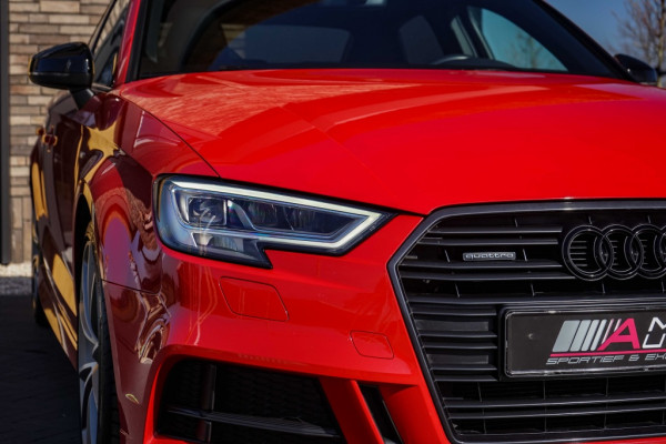 Audi A3 Limousine 2.0 TFSI 3X S-Line Quattro Pano/RS-zetels/Virtual/Tango-red