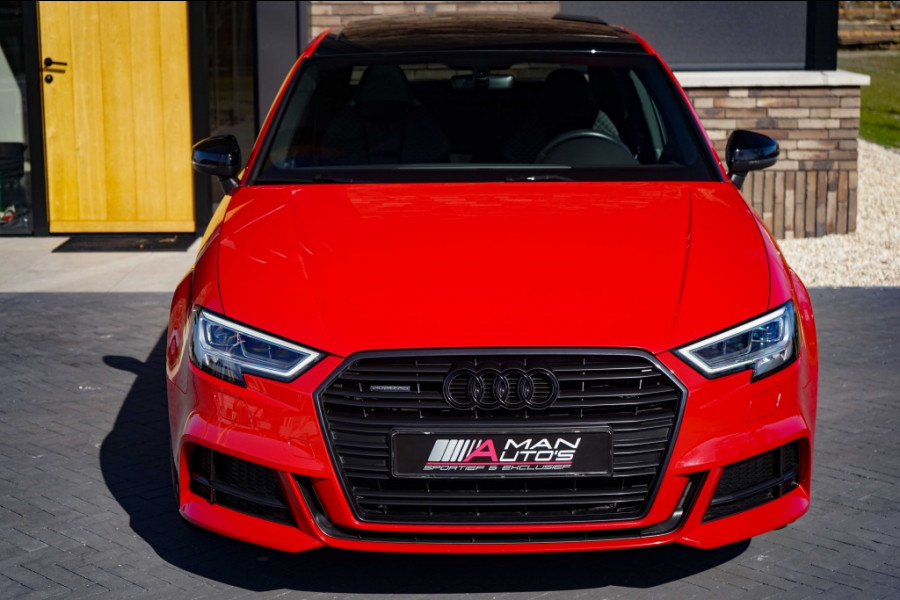 Audi A3 Limousine 2.0 TFSI 3X S-Line Quattro Pano/RS-zetels/Virtual/Tango-red