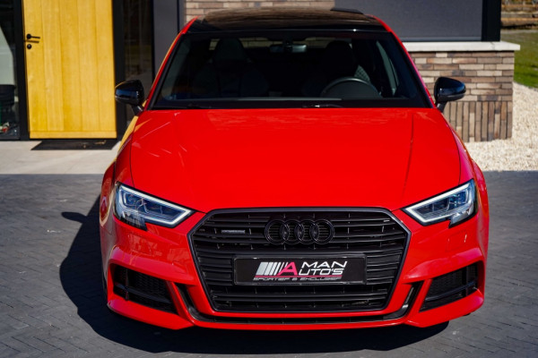Audi A3 Limousine 2.0 TFSI 3X S-Line Quattro Pano/RS-zetels/Virtual/Tango-red