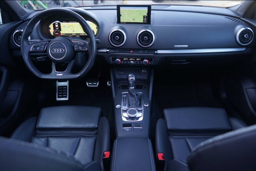 Audi A3 Limousine 2.0 TFSI 3X S-Line Quattro Pano/RS-zetels/Virtual/Tango-red