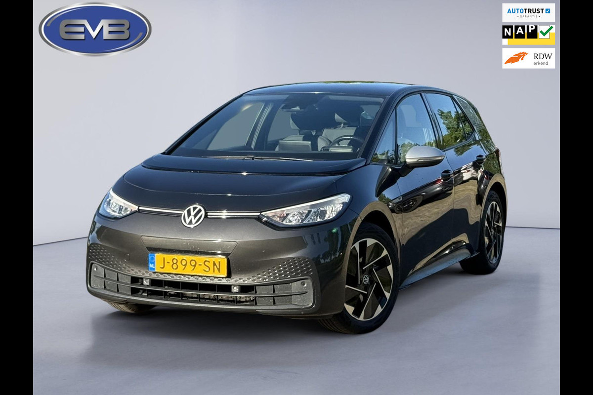 Volkswagen ID.3 First 58 kWh, ecc, led, navi, afn. trekhaak, 1 e eigenaar, Nederlandse auto met nationale auto pas