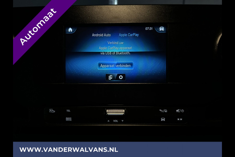Mercedes-Benz Sprinter 316 CDI 164pk Automaat L2H2 inrichting Euro6 Airco | 2800kg Trekhaak | Camera | Apple Carplay | Cruisecontrol Android Auto, Parkeersensoren