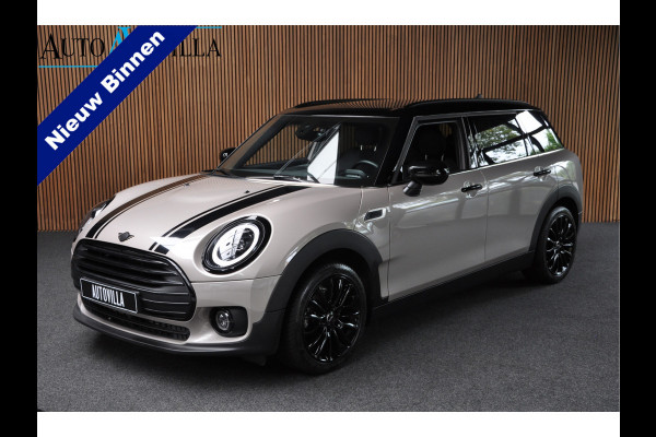 MINI Clubman 1.5 Cooper Navi Leer Camera PDC Carplay Keyless 17" LM velgen Zwarte binnenhemel Stoelverwarming Sportstoelen LED BTW auto!