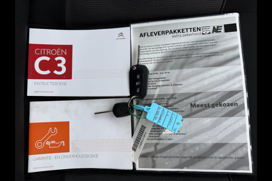 Citroën C3 1.2 PureTech Shine CARPLAY / PARKEERSENSOREN / CRUISE CONTROL / LMV / TWO-TONE / BLUETOOTH