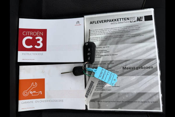 Citroën C3 1.2 PureTech Shine CARPLAY / PARKEERSENSOREN / CRUISE CONTROL / LMV / TWO-TONE / BLUETOOTH
