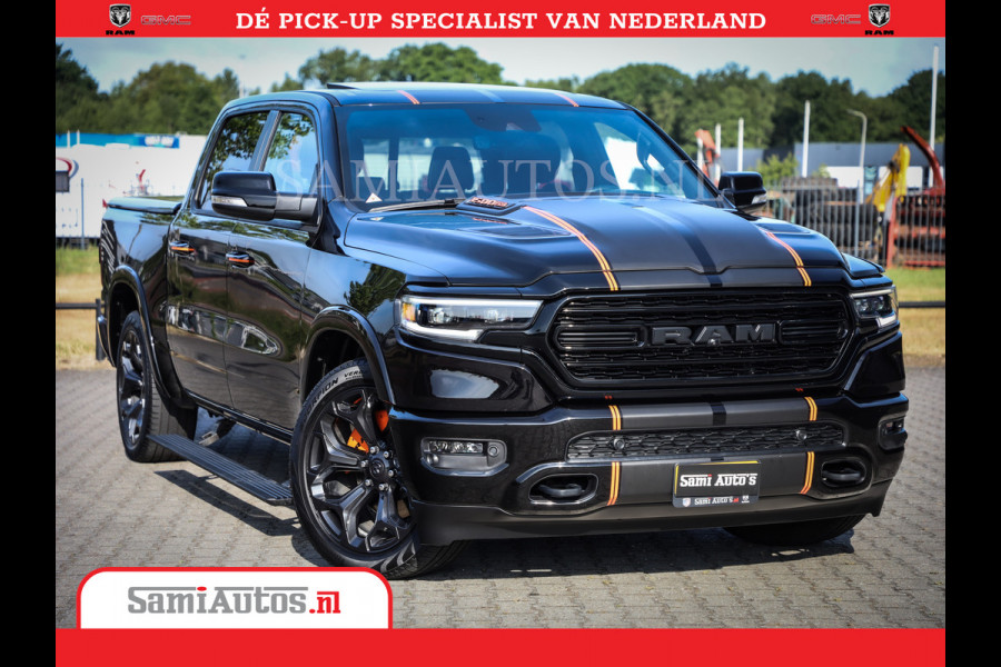 Dodge Ram 1500 Limited 5.7 V8 4X4 Hemi | Meest volle Hemi limited uitvoering | Hud | Mwk | Striping | Comfortabele Dubbele Cabine met Royale 5 Zitplaatsen |