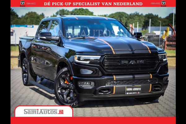 Dodge Ram 1500 Limited 5.7 V8 4X4 Hemi | Meest volle Hemi limited uitvoering | Hud | Mwk | Striping | Comfortabele Dubbele Cabine met Royale 5 Zitplaatsen |
