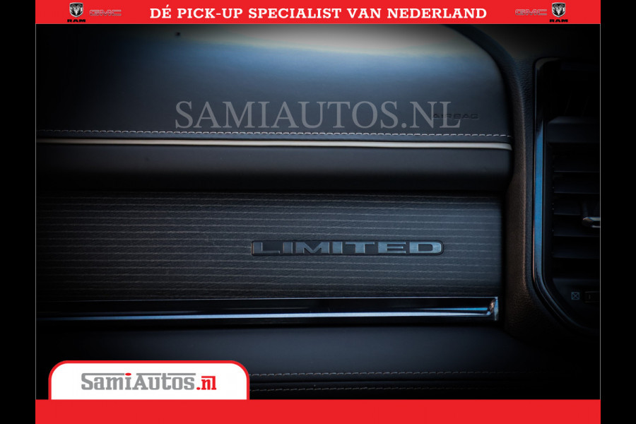 Dodge Ram 1500 Limited 5.7 V8 4X4 Hemi | Meest volle Hemi limited uitvoering | Hud | Mwk | Striping | Comfortabele Dubbele Cabine met Royale 5 Zitplaatsen |