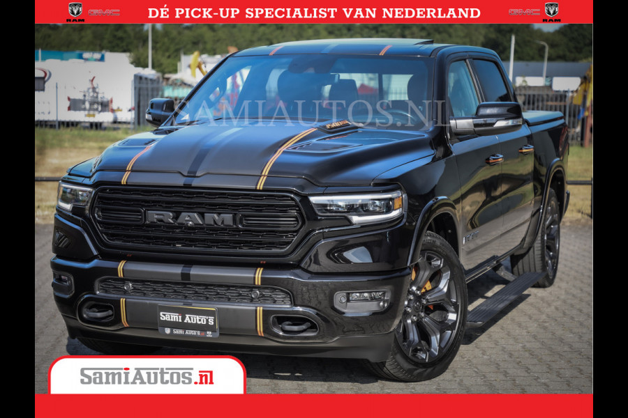 Dodge Ram 1500 Limited 5.7 V8 4X4 Hemi | Meest volle Hemi limited uitvoering | Hud | Mwk | Striping | Comfortabele Dubbele Cabine met Royale 5 Zitplaatsen |