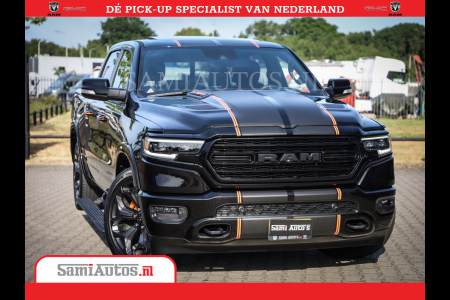 Dodge Ram 1500 Limited 5.7 V8 4X4 Hemi | Meest volle Hemi limited uitvoering | Hud | Mwk | Striping | Comfortabele Dubbele Cabine met Royale 5 Zitplaatsen |