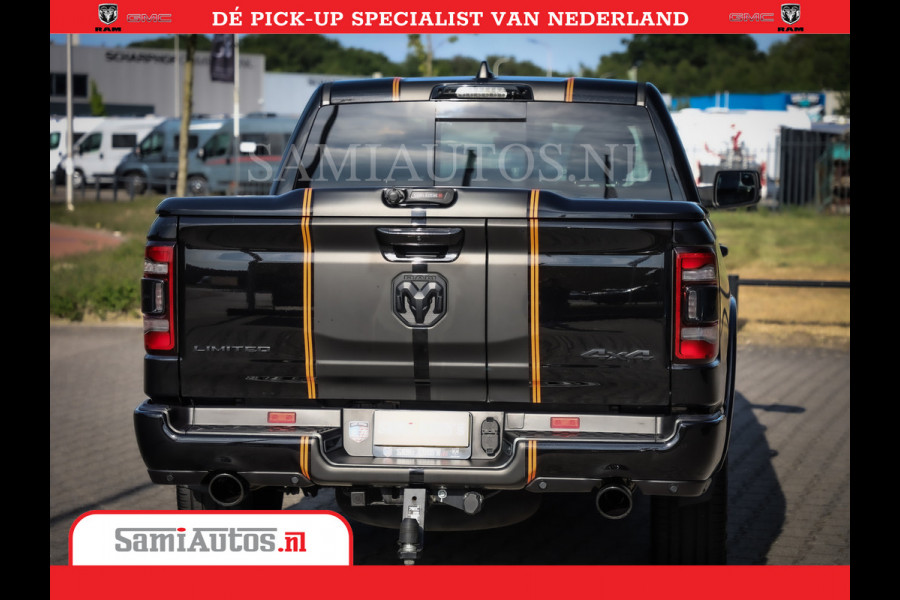 Dodge Ram 1500 Limited 5.7 V8 4X4 Hemi | Meest volle Hemi limited uitvoering | Hud | Mwk | Striping | Comfortabele Dubbele Cabine met Royale 5 Zitplaatsen |