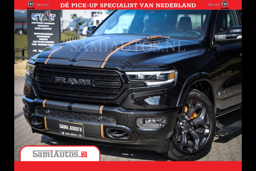 Dodge Ram 1500 Limited 5.7 V8 4X4 Hemi | Meest volle Hemi limited uitvoering | Hud | Mwk | Striping | Comfortabele Dubbele Cabine met Royale 5 Zitplaatsen |