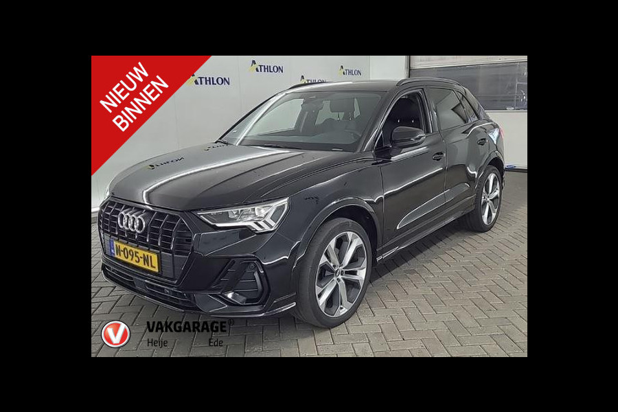 Audi Q3 35 TFSI S edition | S-Line | Optiekpakket Zwart | Trekhaak | NL-Auto