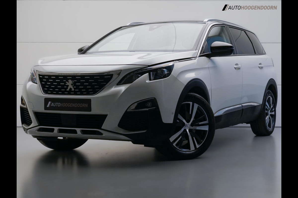 Peugeot 5008 1.6 Allure 7-zits 165pk (AUTOMAAT,APPLE CARPLAY,LED,DODEHOEK,KEYLESS,DIGITAAL DISPLAY,360 CAMERA,TREKHAAK,LM-VELGEN)