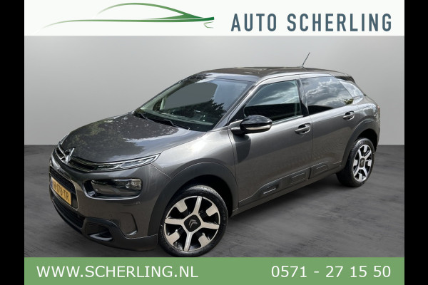 Citroën C4 Cactus 1.2 PT 110pk Shine Leder, Navi, Camera, Carplay, 17" LMV