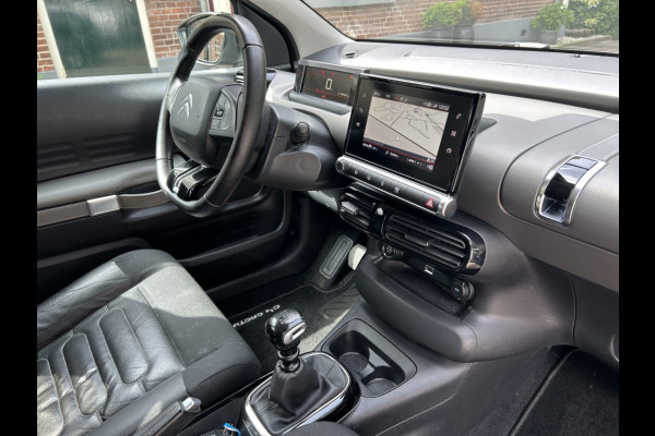 Citroën C4 Cactus 1.2 PT 110pk Shine Leder, Navi, Camera, Carplay, 17" LMV
