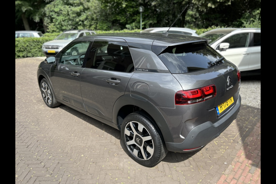 Citroën C4 Cactus 1.2 PT 110pk Shine Leder, Navi, Camera, Carplay, 17" LMV