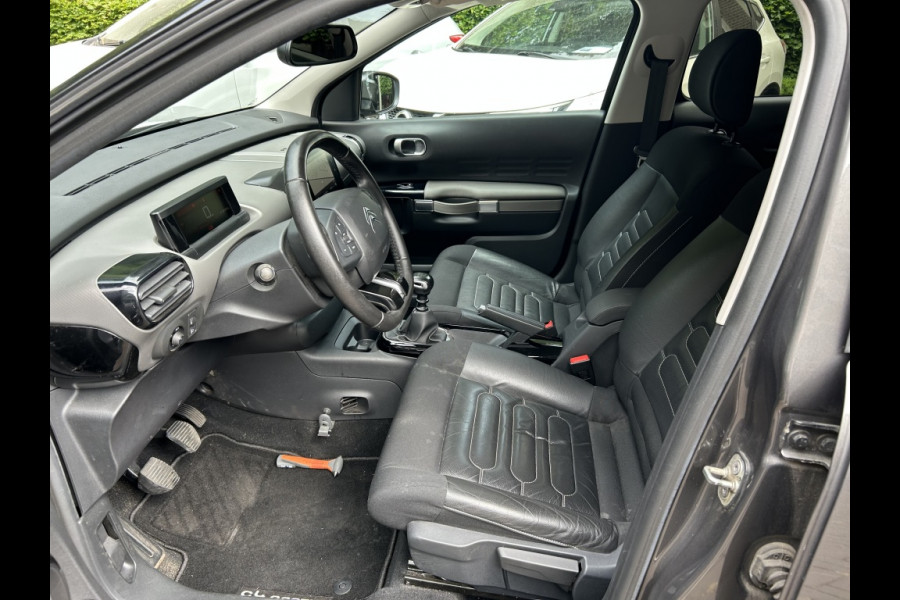 Citroën C4 Cactus 1.2 PT 110pk Shine Leder, Navi, Camera, Carplay, 17" LMV