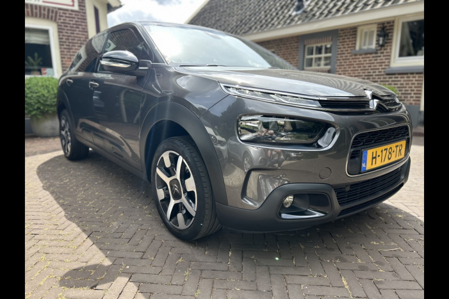 Citroën C4 Cactus 1.2 PT 110pk Shine Leder, Navi, Camera, Carplay, 17" LMV