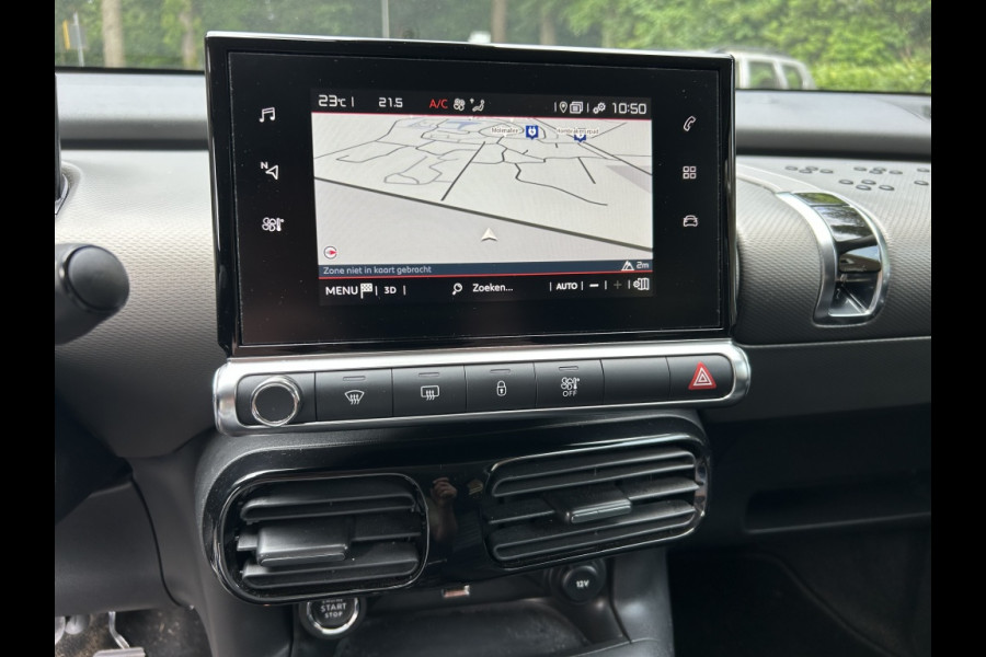 Citroën C4 Cactus 1.2 PT 110pk Shine Leder, Navi, Camera, Carplay, 17" LMV