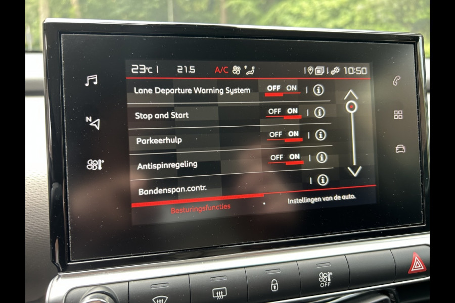 Citroën C4 Cactus 1.2 PT 110pk Shine Leder, Navi, Camera, Carplay, 17" LMV
