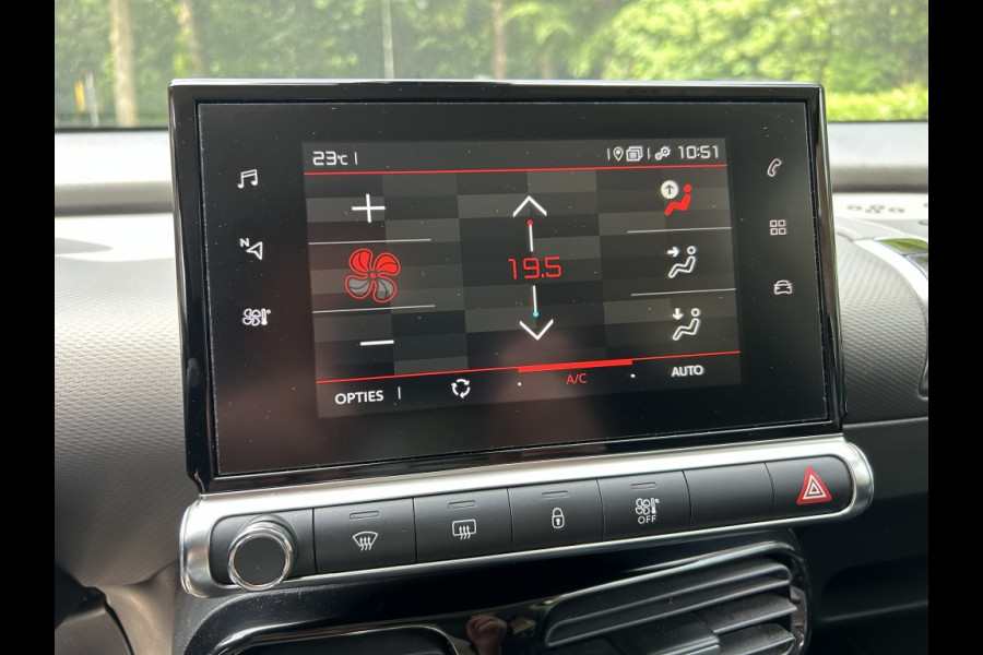 Citroën C4 Cactus 1.2 PT 110pk Shine Leder, Navi, Camera, Carplay, 17" LMV