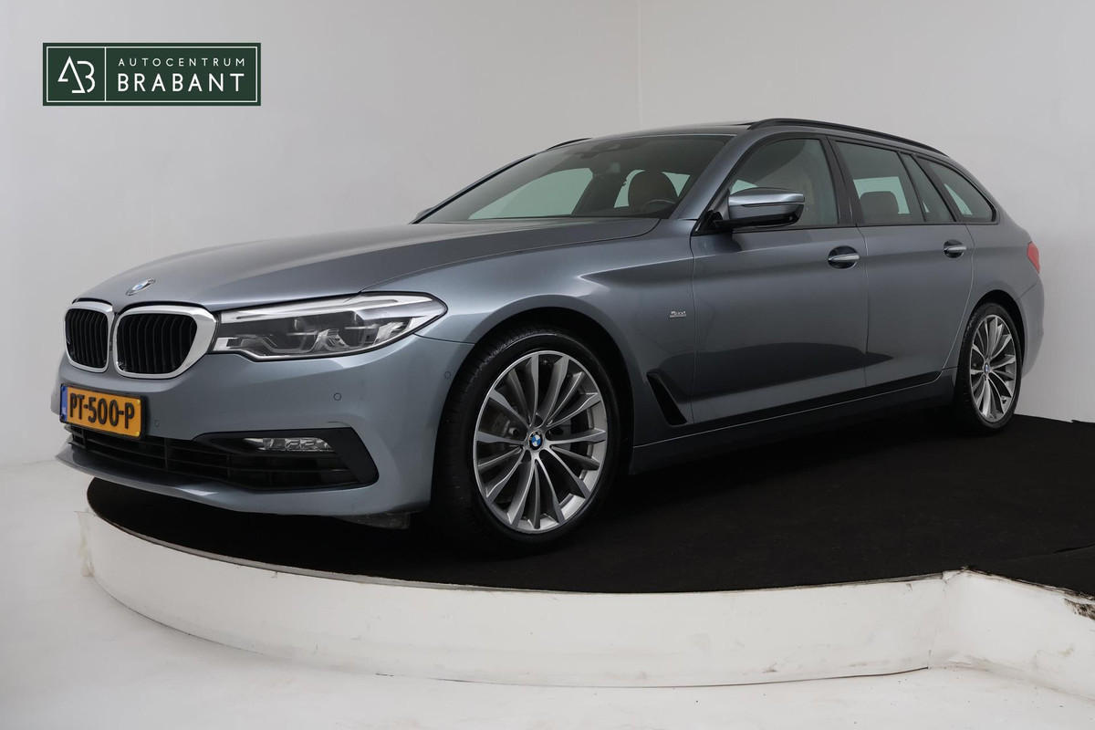 BMW 5 Serie Touring 520i High Executive (PANORAMADAK, PARKEERSENSOREN, CRUISE CONTROL, CAMERA, STOELVERWARMING, LEER) BMW 5 Serie Touring 520i High Executive (PANORAMADAK, PARKEERSENSOREN, CRUISE CONTROL, CAMERA, STOELVERWARMING, LEER)