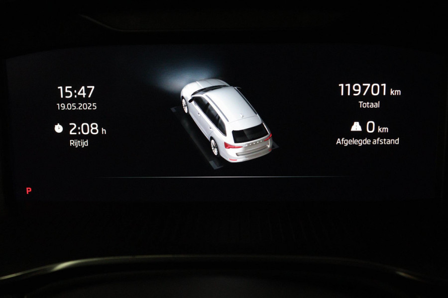 Škoda Octavia Combi 1.0 e-TSI Sport Business (PARKEERSENSOREN, TREKHAAK, CRUISE, STUURVERWARMING, NAVIGATIE, SFEERVERLICHTING)