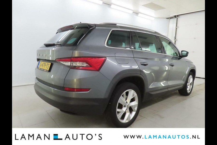 Škoda Kodiaq 1.5 TSI 150pk DSG Limited Business Edition Aut. | Panorama Open dak Leder/Alcantara CarPlay Canton ECC Navi LED ACC 19" LMV Came