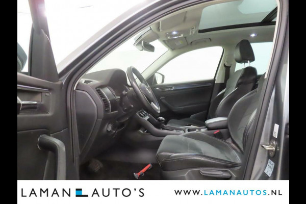 Škoda Kodiaq 1.5 TSI 150pk DSG Limited Business Edition Aut. | Panorama Open dak Leder/Alcantara CarPlay Canton ECC Navi LED ACC 19" LMV Came
