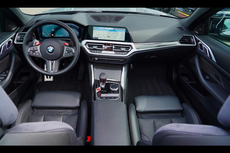 BMW 4 Serie Cabrio M4 xDrive Competition | Carbon | Keramisch | M Drivers Package | Stoelkoeling | 360 cam | HuD | Harman/Kardon |